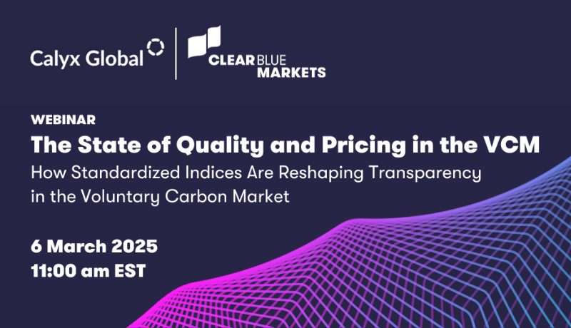 Webinar: State of Quality and Pricing in the VCM